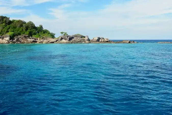 Diving in the Similan Islands